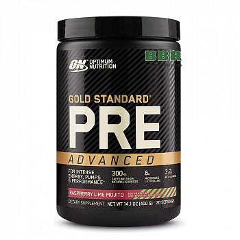Gold Standard Pre-Advanced 400g, Optimum Nutrition