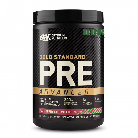 Gold Standard Pre-Advanced 400g, Optimum Nutrition