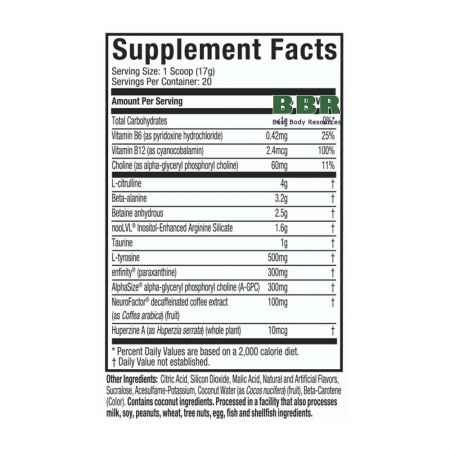 EuphoriQ Pre-Workout BOOGIEMAN Edition 342g, MuscleTech