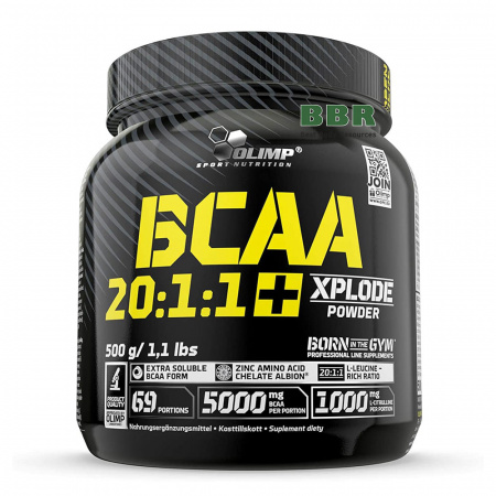 BCAA 20:1:1 Xplode 500g, Olimp BCAA 20:1:1 Xplode 500g, Olimp