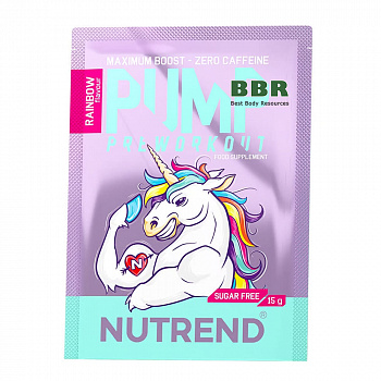 PUMP Pre-Workout 1 Serving 15g, NUTREND