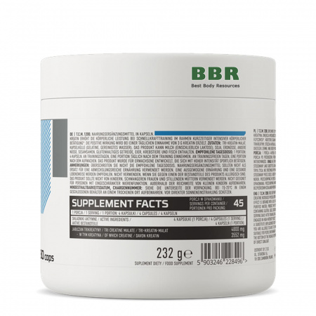 Tri Creatine Malate 1200mg 180 Caps, OstroVit