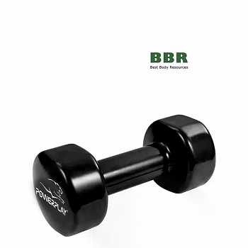 Гантель виниловая 4121 1.5кг, Power Play