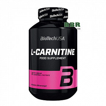 L-Carnitine 1000 60 Tabs, BioTechUSA