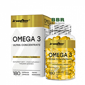 Omega 3 Ultra 180 Caps, IronFlex