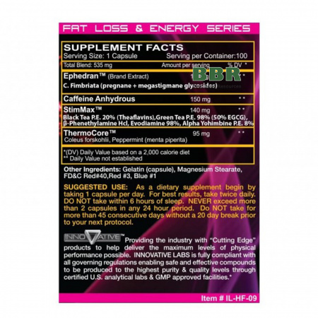 HellFire 150EPH 100caps, InnoVative