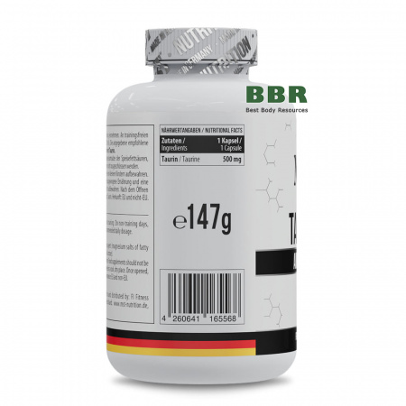 Taurine 500mg 240 Caps, MST