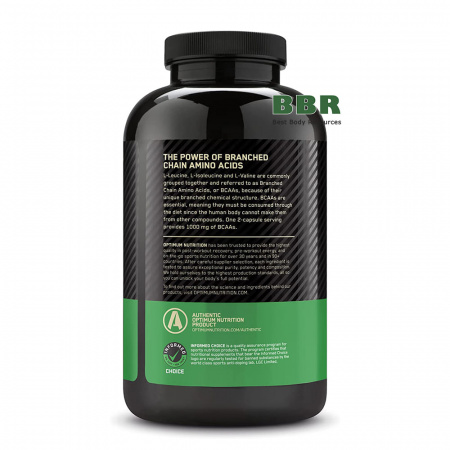 BCAA 1000 400 Caps, Optimum Nutrition BCAA 1000 400 Caps, Optimum Nutrition