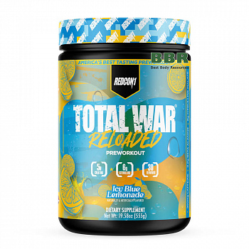 Pre-Workout Total War Reloaded 550g, Redcon1