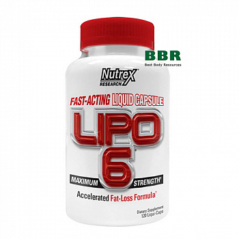Lipo-6 Liqui-caps 120, Nutrex