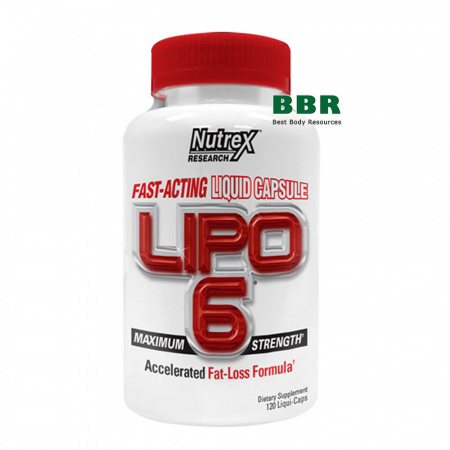 Lipo-6 Liqui-caps 120, Nutrex