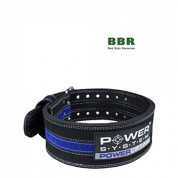 Пояс для Powerlifting PS-3800 Black/Blue, Power System