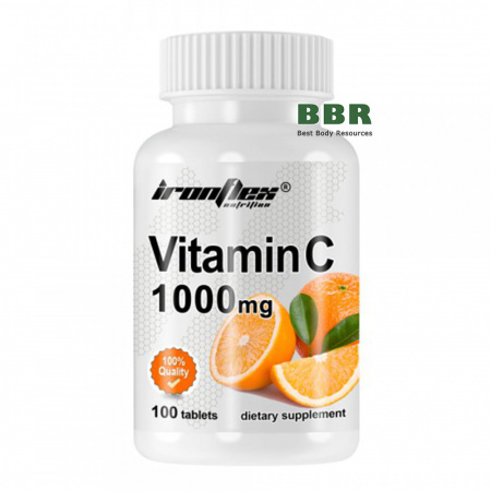 Vitamin C 1000mg 100 Tabs, IronFlex Vitamin C 1000mg 100 Tabs, IronFlex