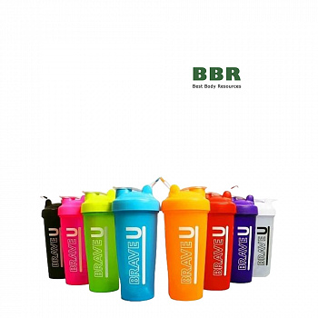 Шейкер с шариком 700ml, BraveU