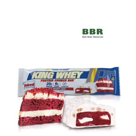 Батончик King Whey Protein Crunch Bar 57g, Ronnie Coleman
