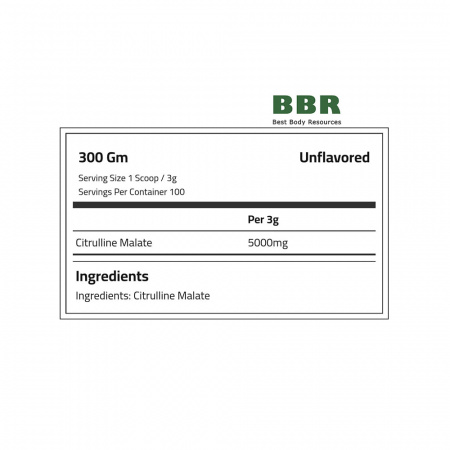 Gold Citrulline Malate 300g, Kevin Levrone