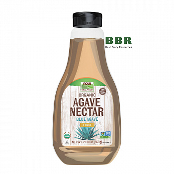 Organic Agave Nectar 660g, NOW Foods
