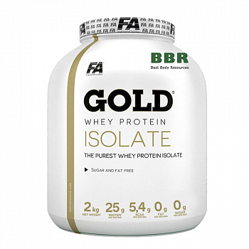 Gold Whey Protein Isolate 2kg, Fitness Authority