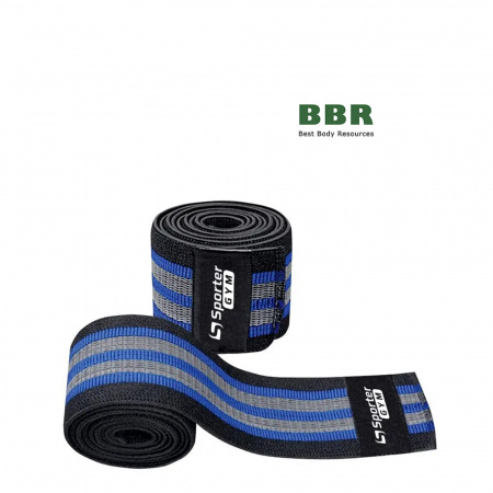 Бинты на колени MFA-419 4D One Size Blue, Sporter