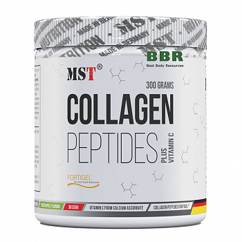 Collagen Peptides Fortigel plus Vitamin C 300g, MST