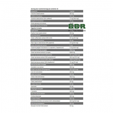 Cuts 42 Sachets, BAD ASS