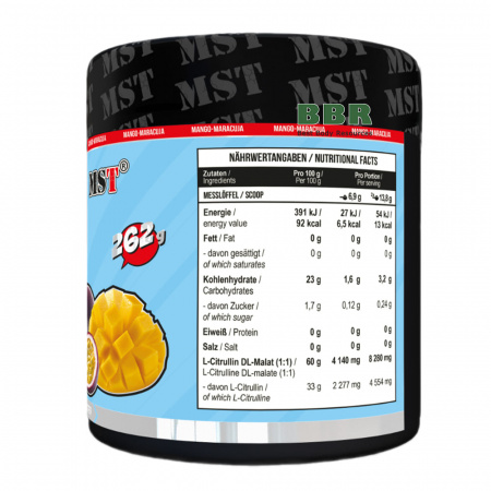 Citrulline Pump 262g, MST Citrulline Pump 262g, MST