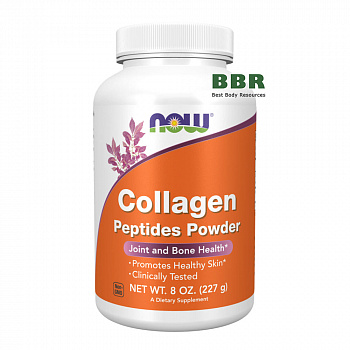 Collagen Peptides Powder 227g, NOW Foods