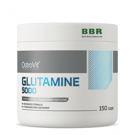 Glutamine 1250 150 Caps, OstroVit