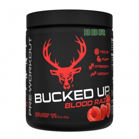 Bucked Up Pre-Workout 30 Servings, Bucked Up