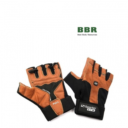 Перчатки 1554 Black/Brown, Sporter