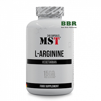 L-Arginine 240 Caps, MST