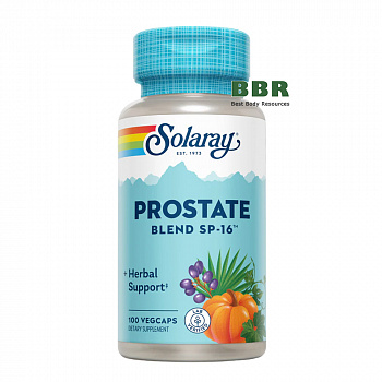 Prostate Blend SP-16 100 Veg Caps, Solaray
