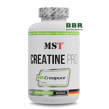 Creatine PRO Creapure 180 Caps, MST