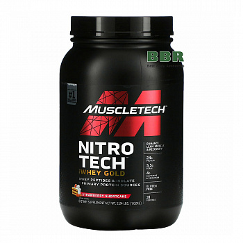 Nitro Tech Whey Gold 1kg, MuscleTech