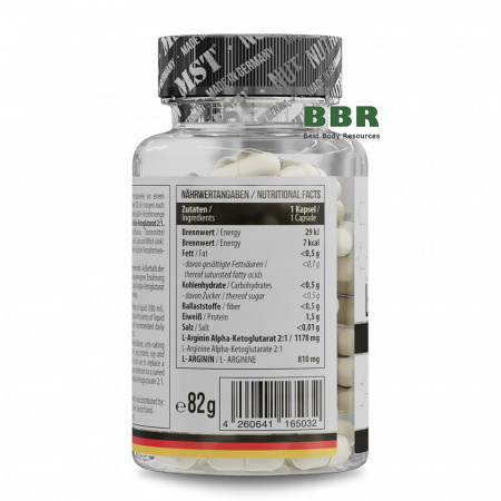 L-Arginine AKG 60 Caps, MST