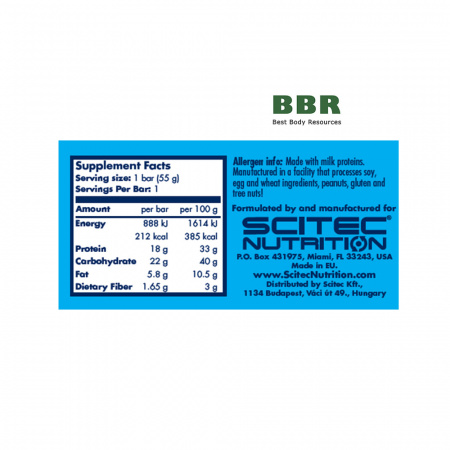 ChocoPro Bar 55g, Scitec Nutrition