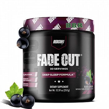 Fade Out Sleep Formula 30 Servings, Redcon1