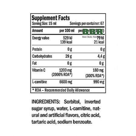 CarniPro + Vitamin C 1000ml, Form Labs CarniPro + Vitamin C 1000ml, Form Labs