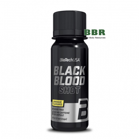 Black Blood Shot 2 Servings 60ml, BioTechUSA