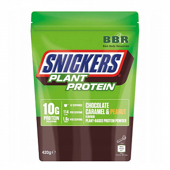 Snickers Plant Protein Powder 420g, Mars