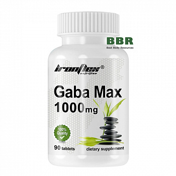 GABA Max 90 Tabs, IronFlex