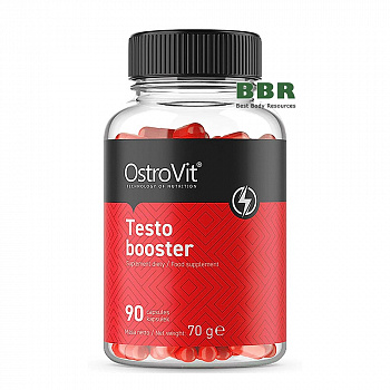 Testo Booster 90 Caps, OstroVit