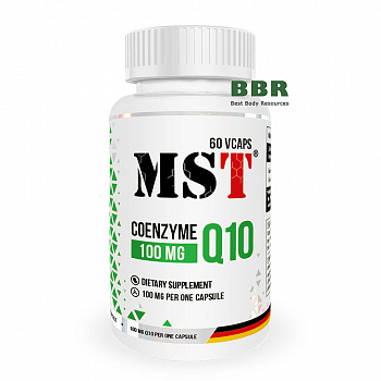 Coenzyme Q10 100mg 60 Caps, MST
