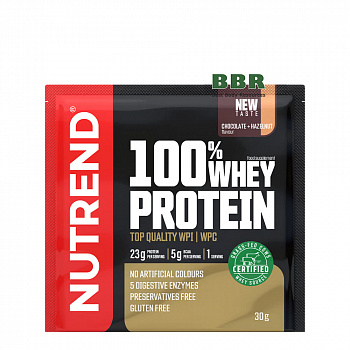 100% Whey Protein 1 Serving 30g, Nutrend