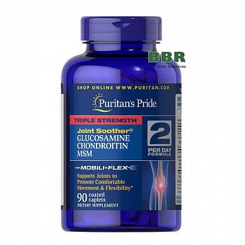 Glucosamine Chondroitin MSM Triple 90tab, Puritans Pride