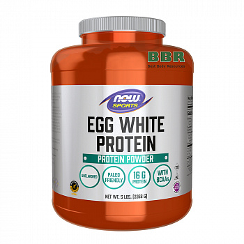 Egg White Protein 2268g, NOW Foods