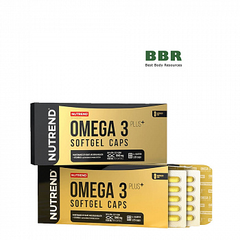 Omega 3 Plus Vitamin D 120 Softgels, NUTREND