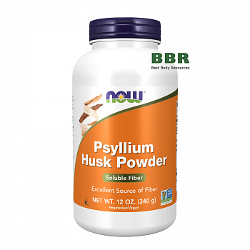 Psyllium Husk Powder 340g, NOW Foods