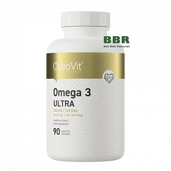 Omega 3 Ultra 90 Softgels, OstroVit