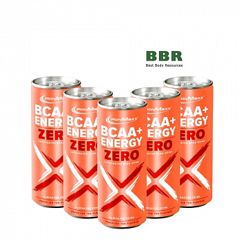 BCAA + Energy Zero 330ml, IronMaxx